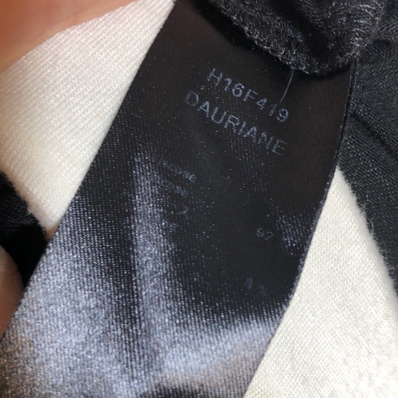 Anne Fontaine Dauriane Micromodal Monochrome Jersey Knit Modal Tee T-Shirt Top - Picture 9 of 10